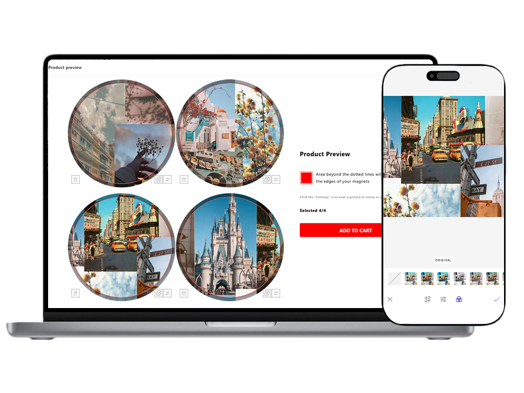 NINEMAGS – Round view